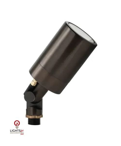 Brass RGB-WW Bluetooth Directional Light, Flat Shroud,  Gun Metal,  1W-6W LED