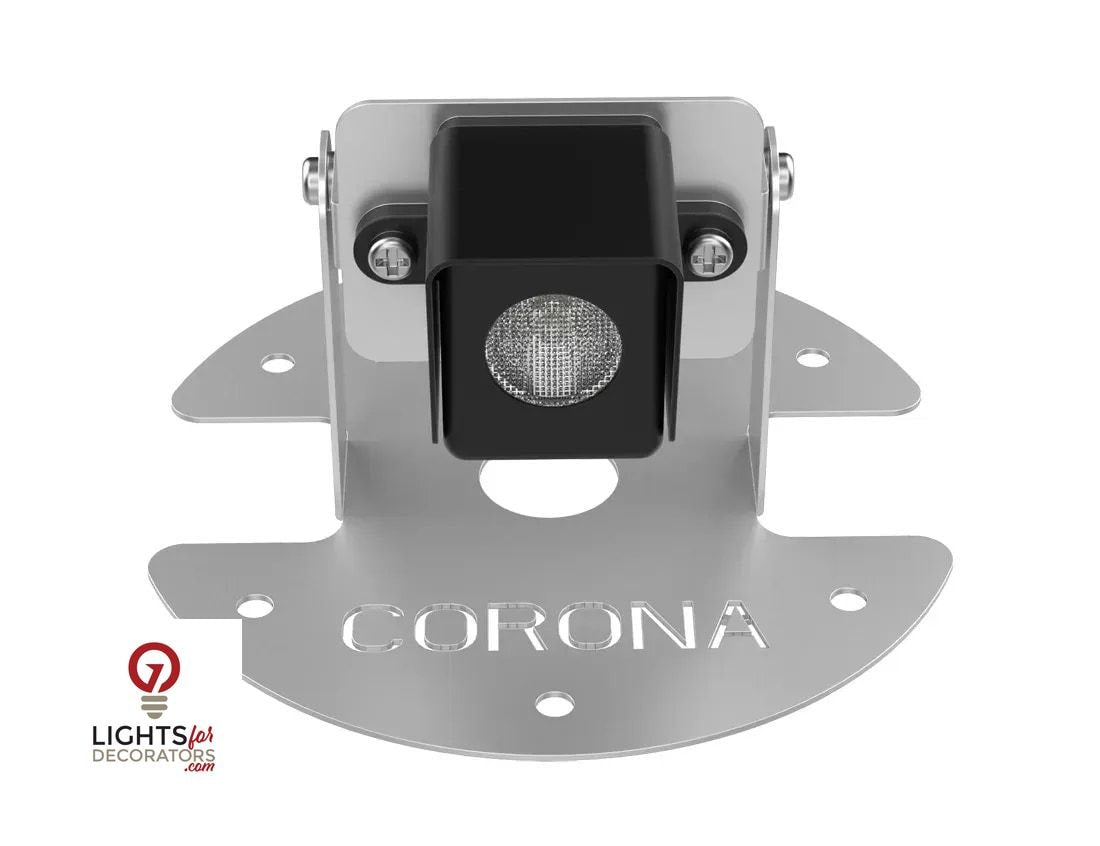 Brass AdjustableRGB-WW Bluetooth Mini Directional Light, Black, 1W-2W LED