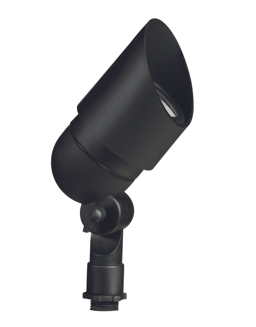 Aluminum Bullet /w Shroud, Black, No Lamp