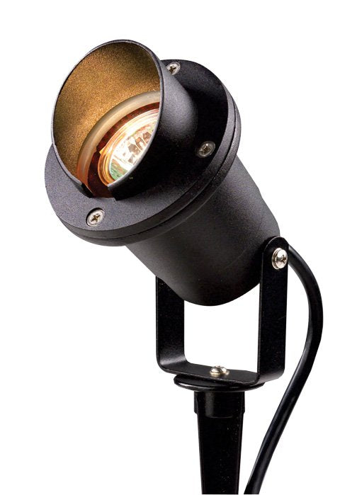 Aluminum Lensed w/ Yoke, Black, No Lamp