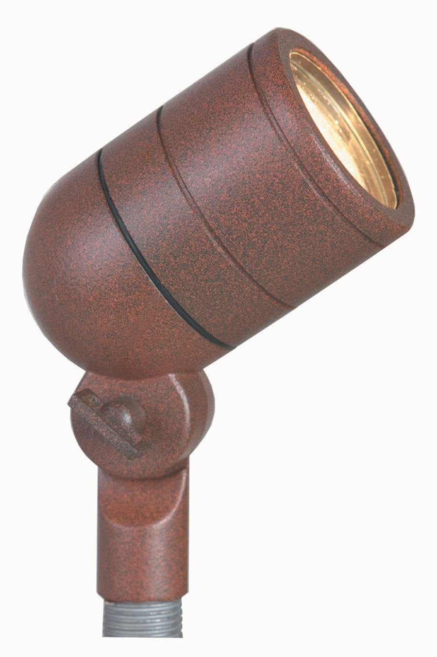 Aluminum Lensed Bullet, Rust, No Lamp