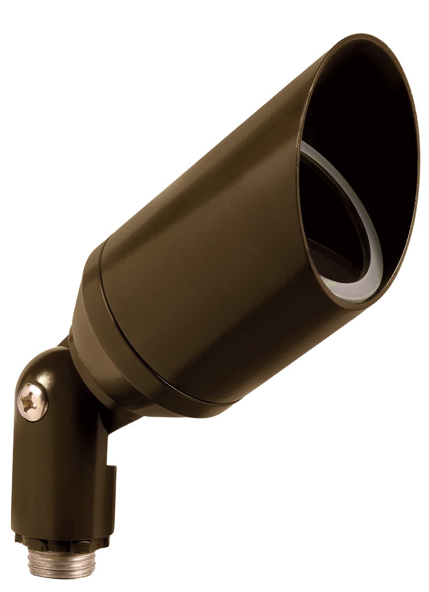 Machined Aluminum Standard Shroud Bullet, Bronze, No Lamp