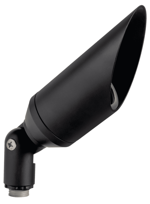 Machined Aluminum Long Shroud Bullet, Black, No Lamp