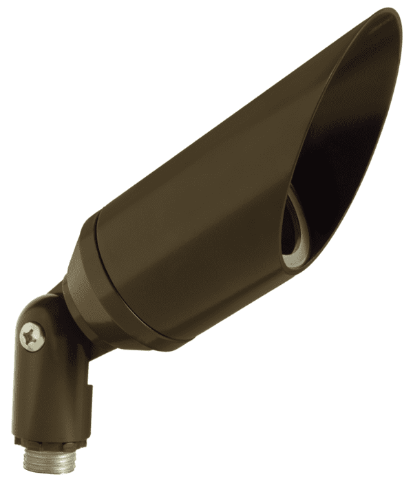 Machined Aluminum Long Shroud Bullet, Bronze, No Lamp