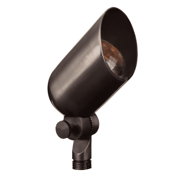 Brass Mini Bullet, Gun Metal, No Lamp — view 1