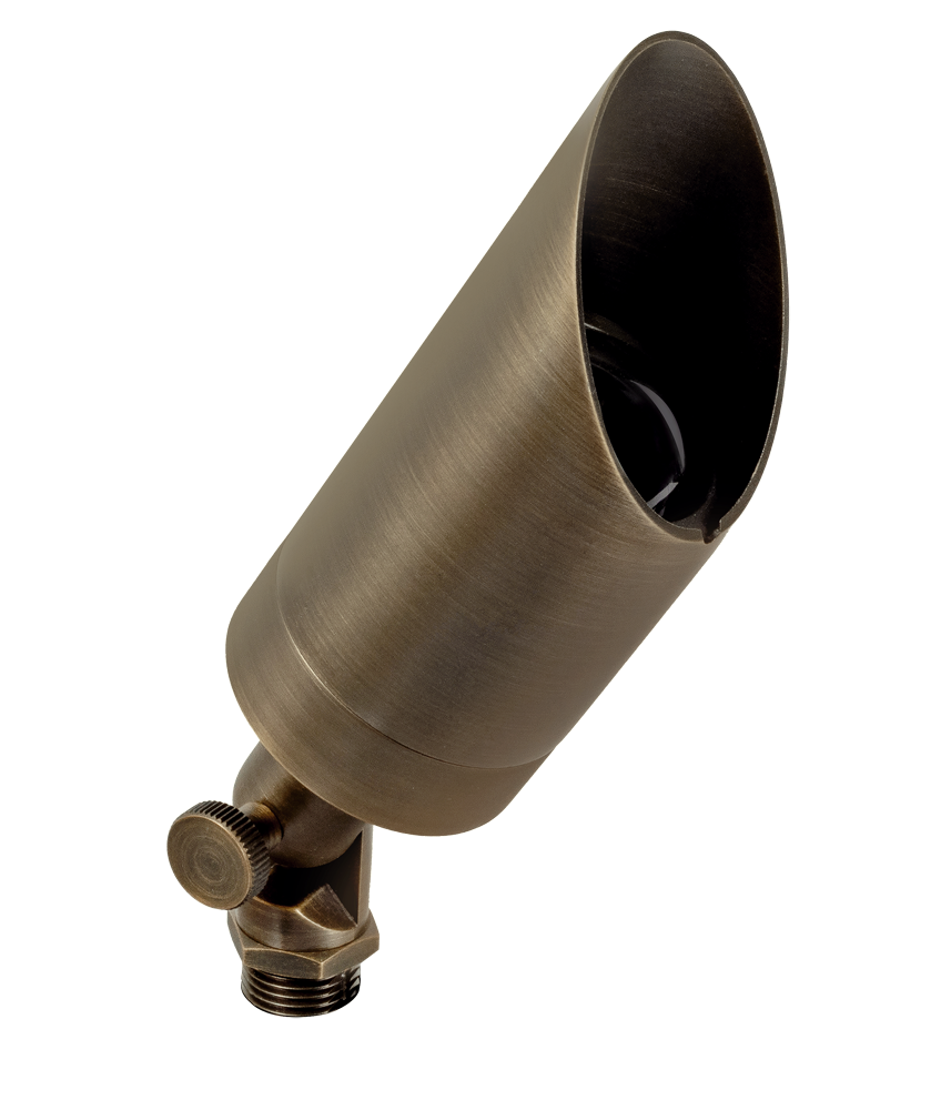 Brass Economy Bullet, Antique Bronze, No Lamp