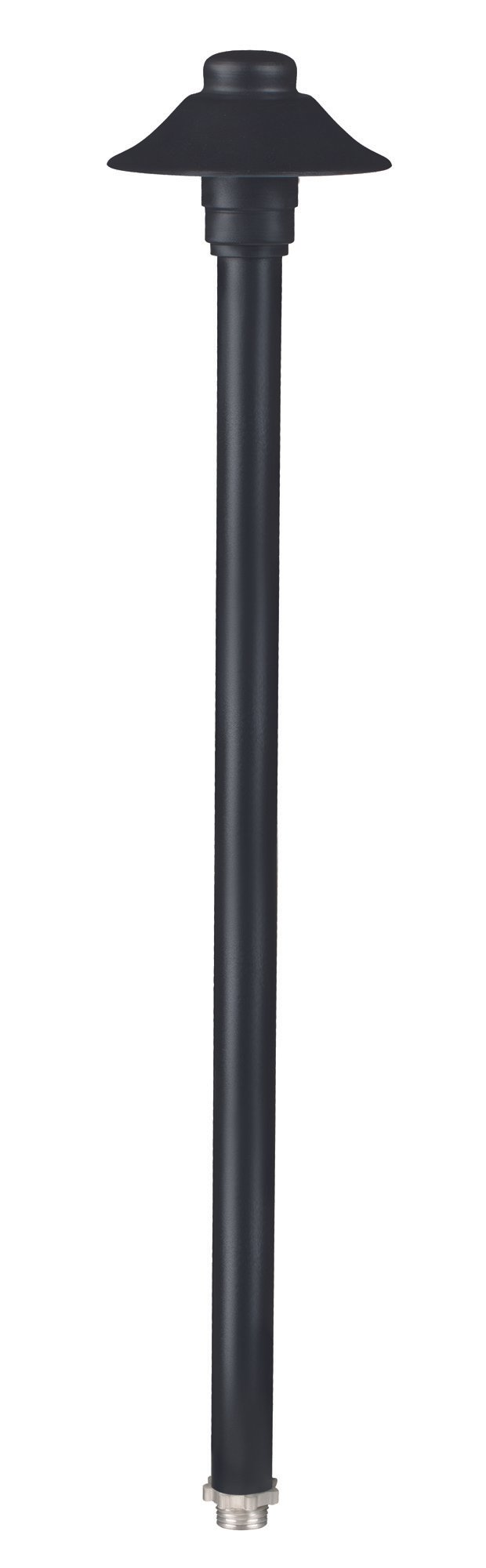 Aluminum Mini Umbrella, 18" Stem, Black, No Lamp