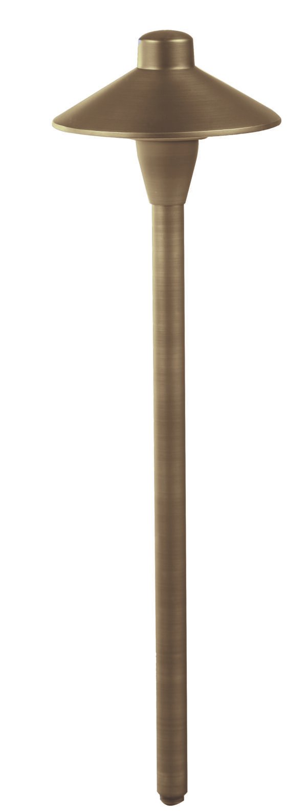 Brass Umbrella 26" Stem, Antique Bronze, No Lamp — view 1
