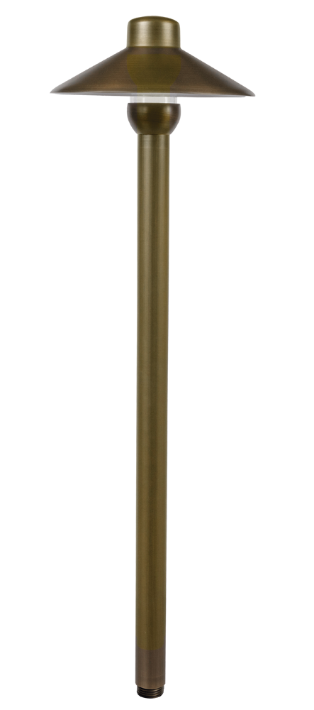 Brass Umbrella 18" Stem, Antique Bronze, L-EDT3-2.5W — view 1
