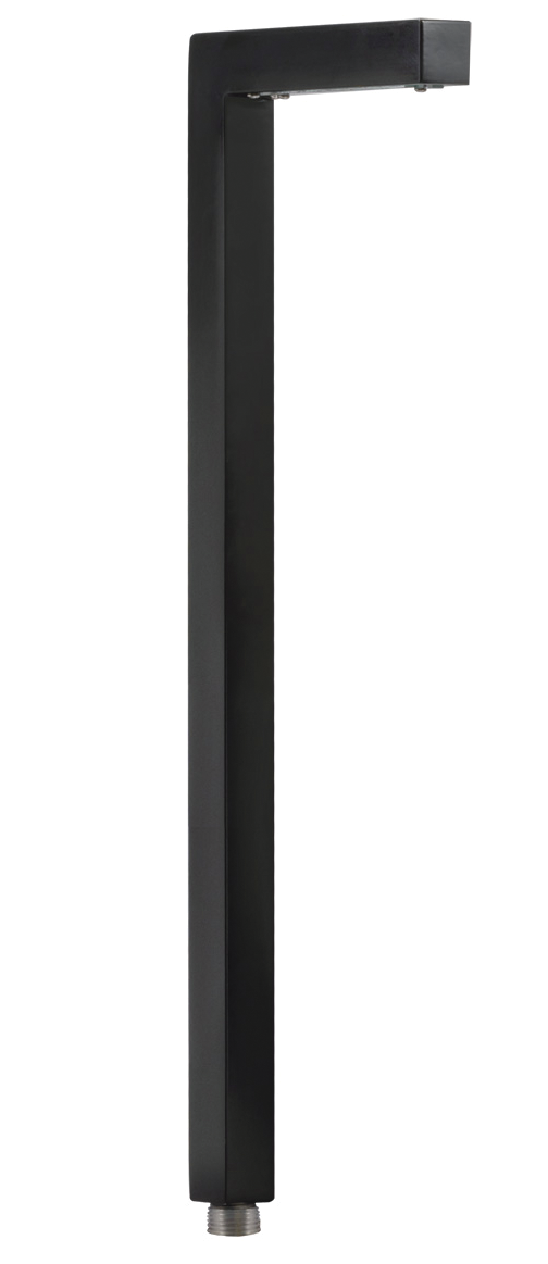 Aluminum Modern Design, Black, No Lamp — view 1