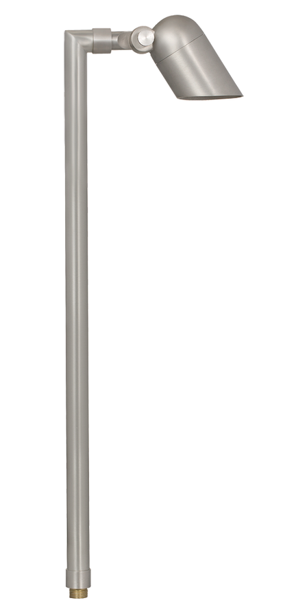 Brass Mini Single Head, 26" Stem, Silver Plated, No Lamp — view 1