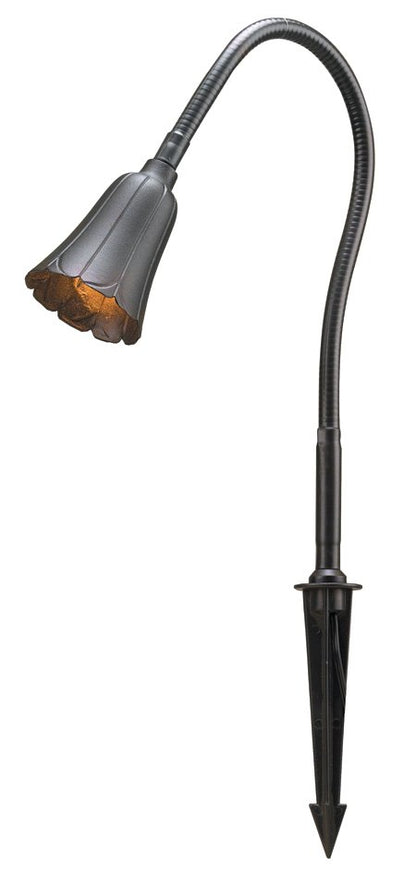 Aluminum Bullet, 34" Arm, Black, No Lamp — view 1