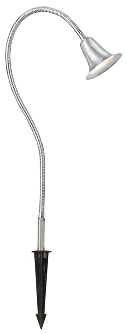 Aluminum Bell, 36" Arm, Silver Plated, No Lamp — view 1