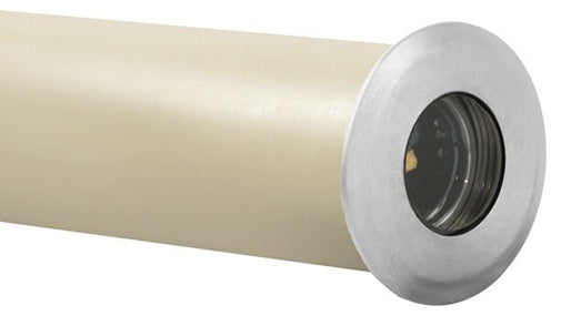 Brass Lensed Light, Silver Plated, 3W Integrated LED