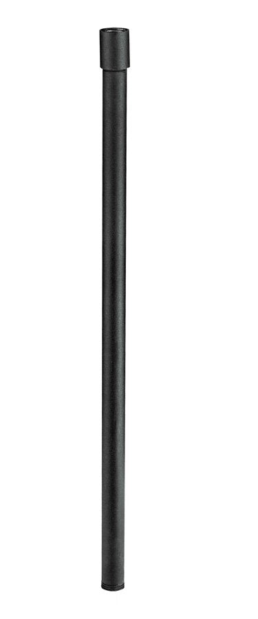 Aluminum 18" Riser, ½" NPT Male/Female, Black — view 1