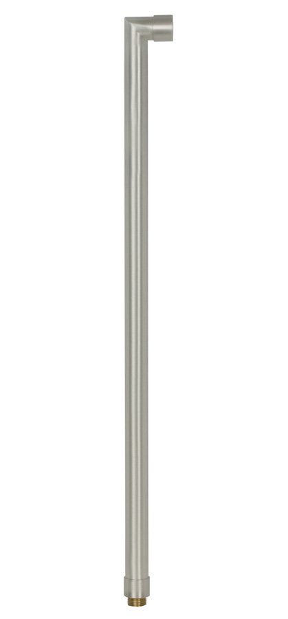 Brass 24" Single Head Post, Silver Plated — view 1