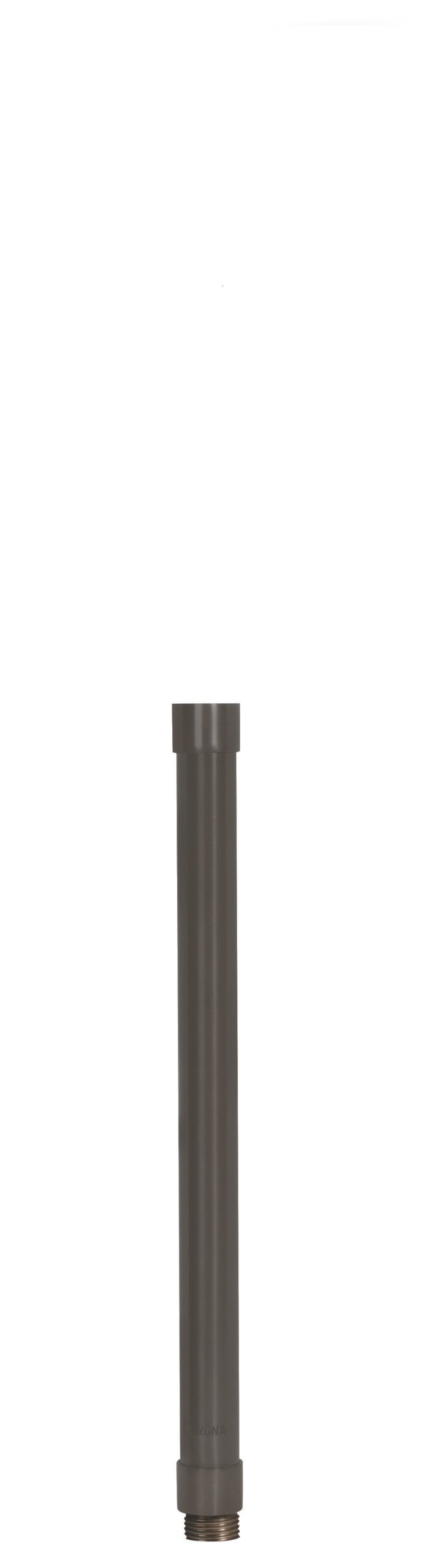 Brass 12" Riser, ½" NPT Male/Female, Gun Metal — view 1