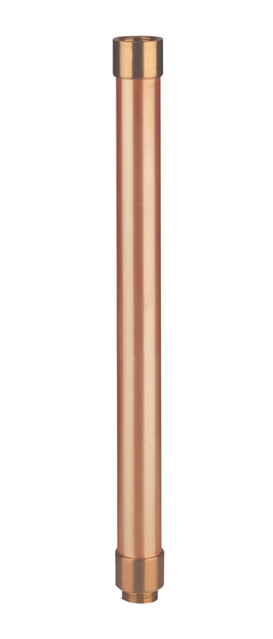 Copper 12" Riser, ½" NPT Male/Female, Raw Copper — view 1