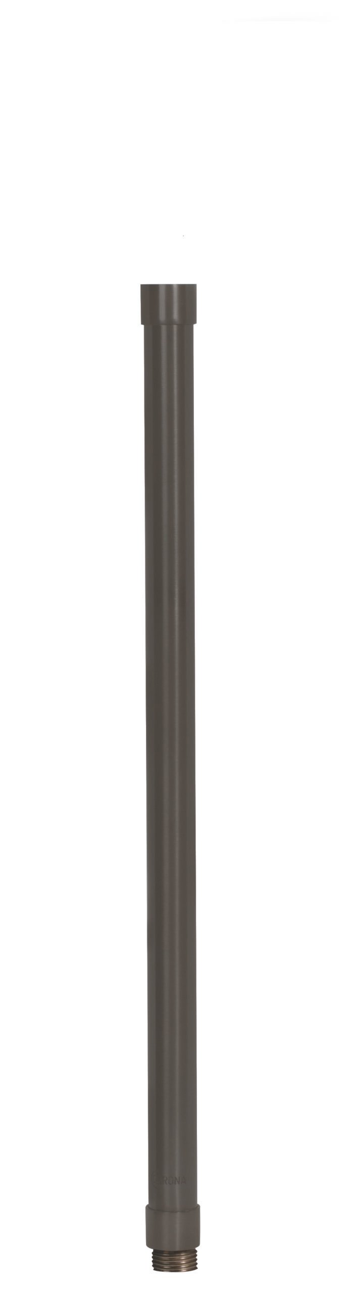 Brass 18" Riser, ½" NPT Male/Female, Gun Metal — view 1