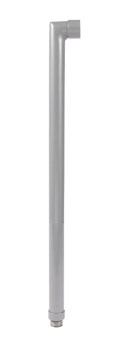 Aluminum 18" Single Head Post, Silver Plated