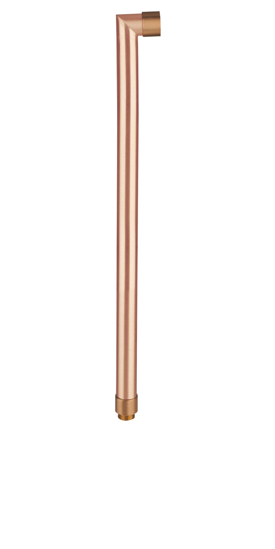 Copper 18" Single Head Post, Raw Copper