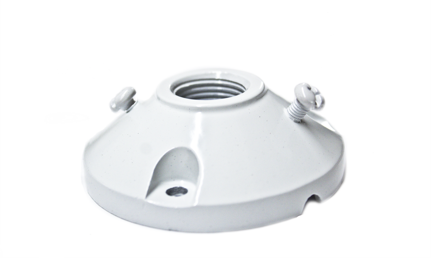 Aluminum Tree Mount Canopy, ½" NPT, White — view 1