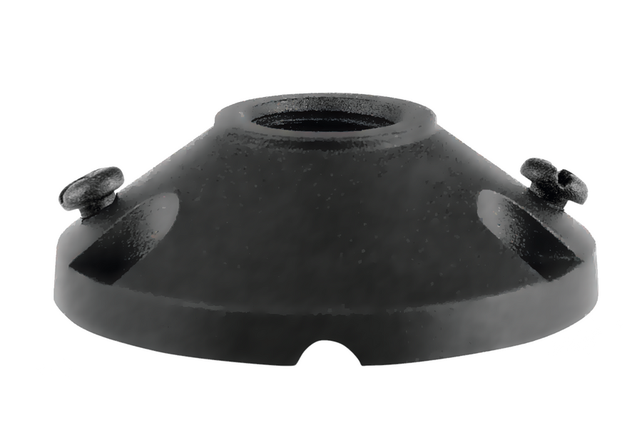 Brass Tree Mount Canopy, ½" NPT, Black