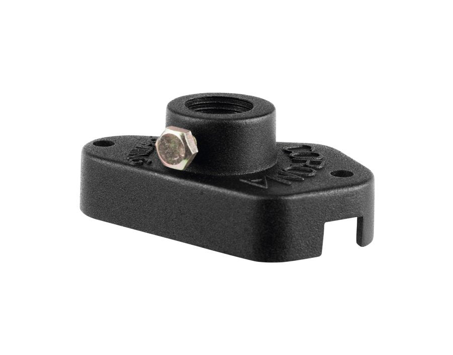 Aluminum Bracket ½" NPT, Black — view 1