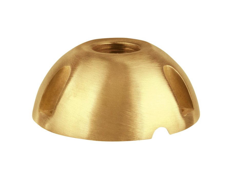 Brass Canopy, ½" NPT, Natural Brass