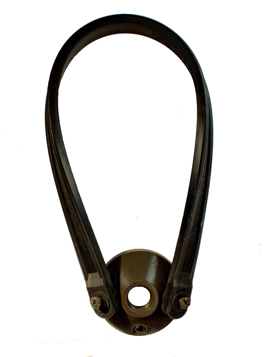 Aluminum Tree Mount Canopy , w/ 31" Rubber Strap, Stretches to 45", Bronze