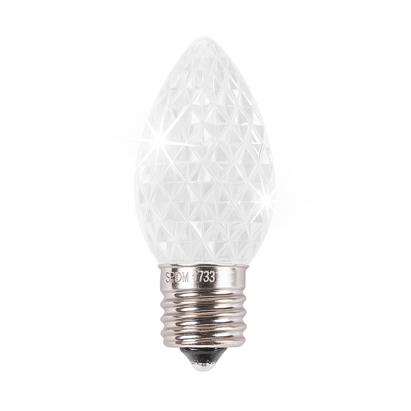 TruLit Pro - Premium Faceted LED  C9 Bulbs - Poly Carbonate - Twinkle