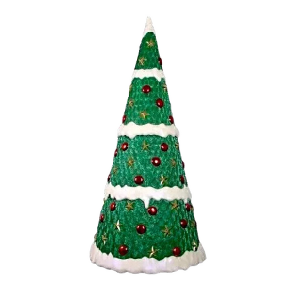 7 Foot Christmas Tree Resin Display
