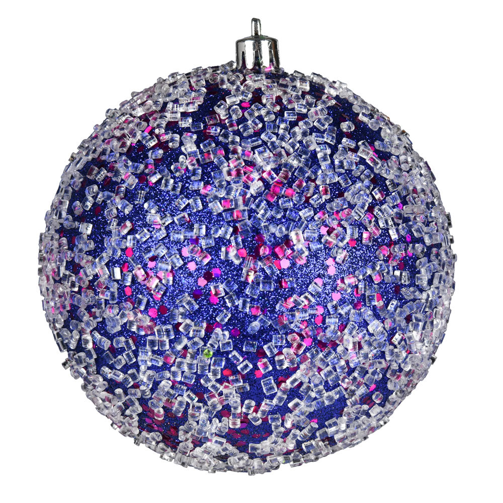 6" Glitter Hail Ball - Set of 4