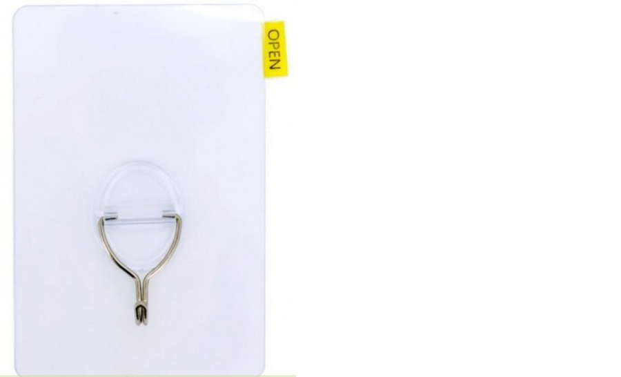 Magic Self Adhesive Wreath Hanger - Reusable - 5" PVC - Box of 4