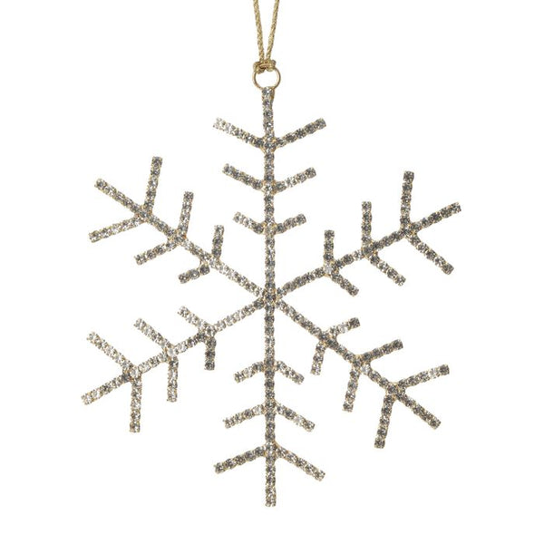 5" Petite Jewel Snowflake Ornament