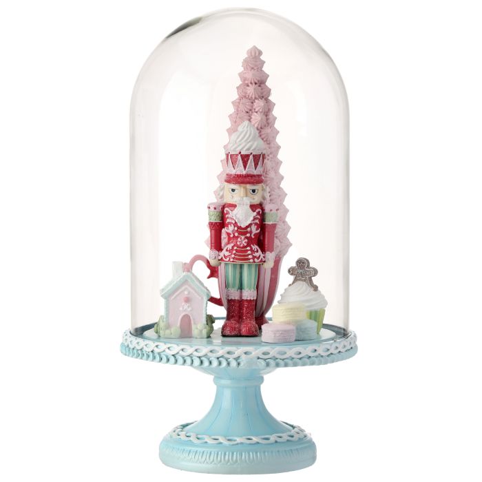 16" Resin Candy Pedestal Cloche