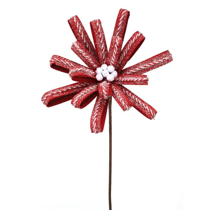 22" Sugar/Spice Gingerbread Loop Stem