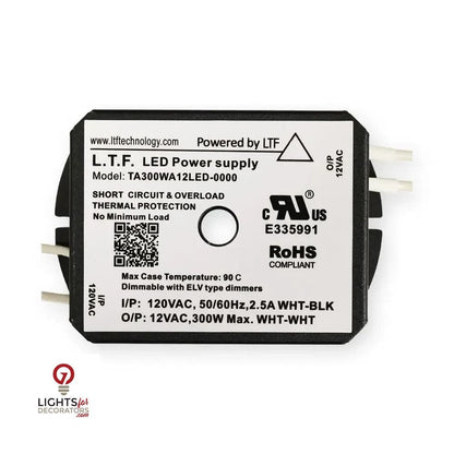 300W 12V No Load Electronic Power Supply