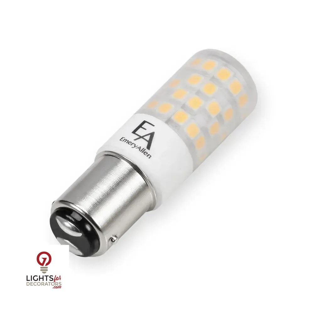 4.5 Watt Emeryallen LED Double Contact Bayonet Base (Ba15D) 120V Lamp