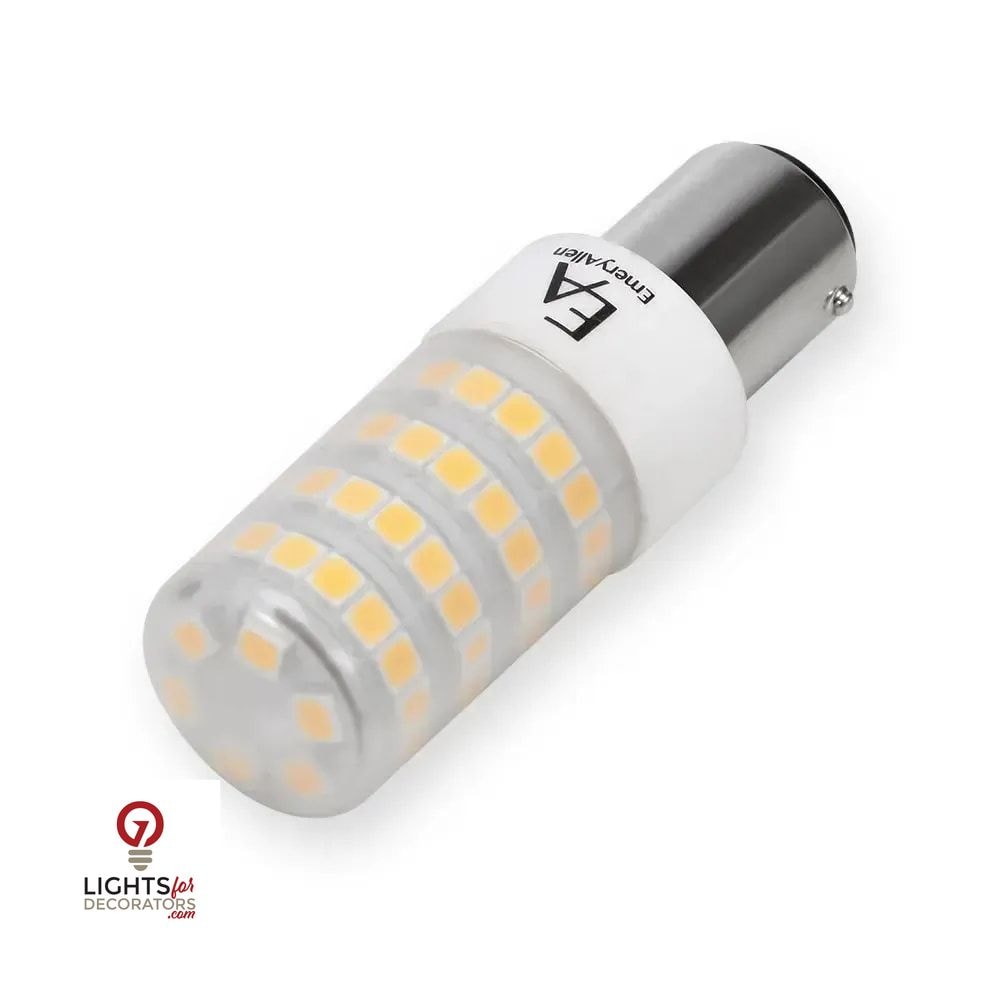 5 Watt Emeryallen LED Double Contact Bayonet Base (Ba15D) 120V Lamp