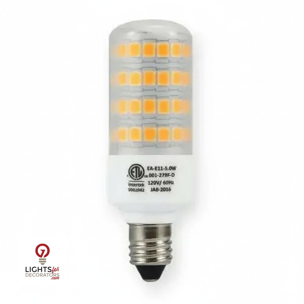 5 Watt Emeryallen LED Mini-Can Base (E11) 120V Lamp