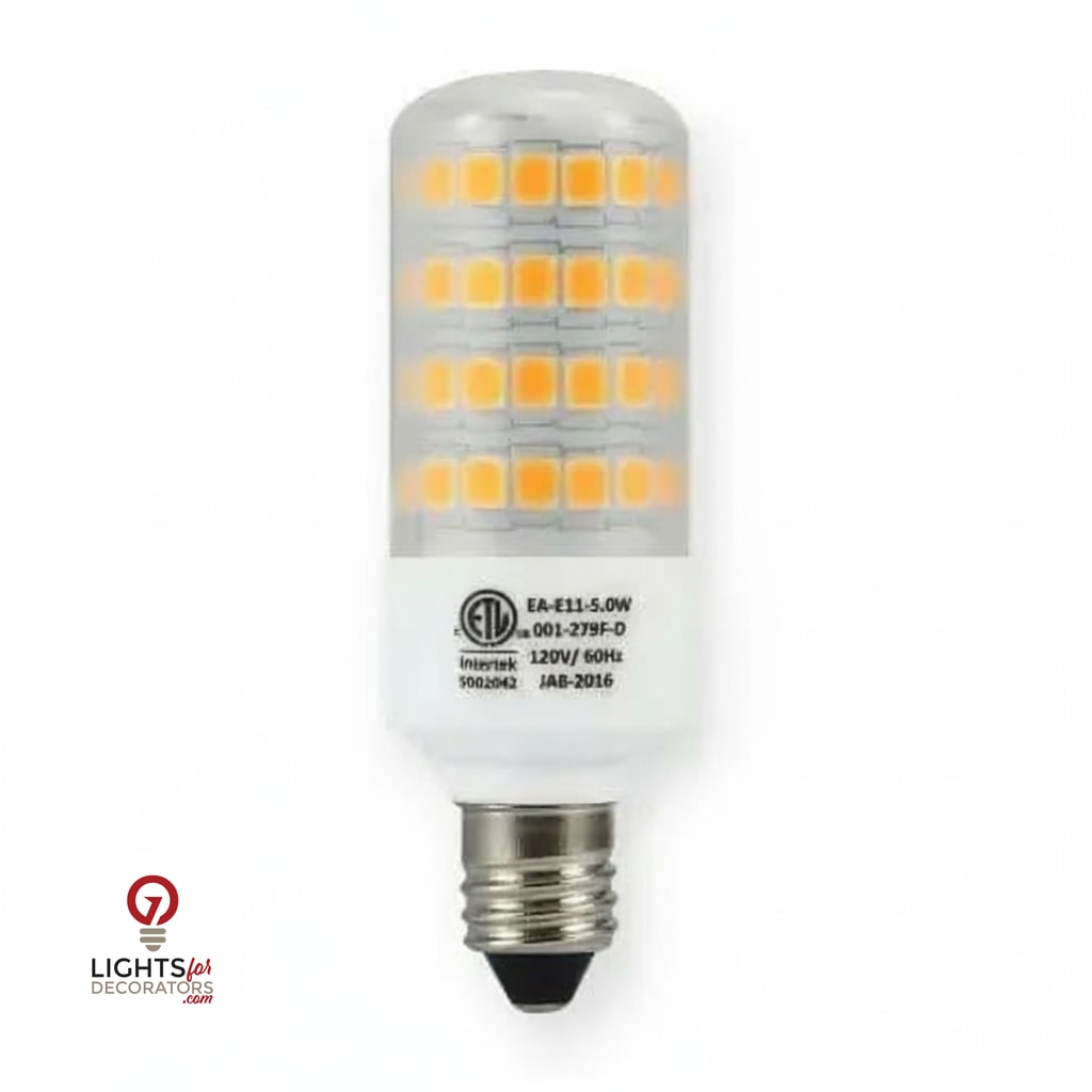 5 Watt Emeryallen LED Mini-Can Base (E11) 120V Lamp