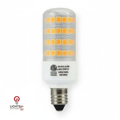 5 Watt Emeryallen LED Mini-Can Base (E11) 120V Lamp