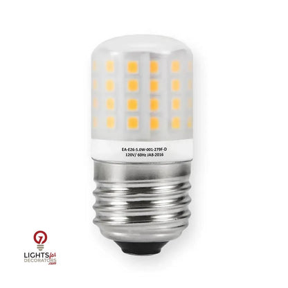 5 Watt Emeryallen LED E26 Base Squatty 120V Lamp