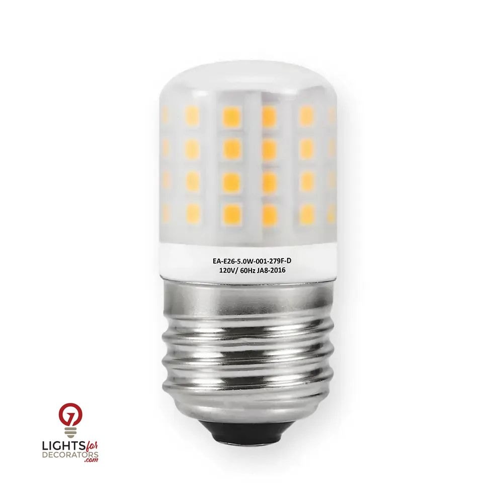 5 Watt Emeryallen LED E26 Base Squatty 120V Lamp
