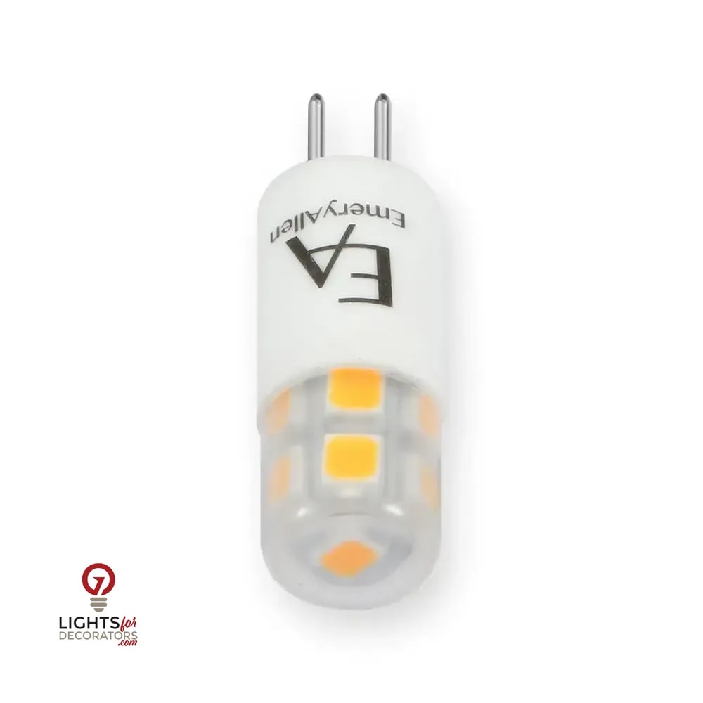 1 Watt Emeryallen LED G4 Bi Pin Base 12V Lamp