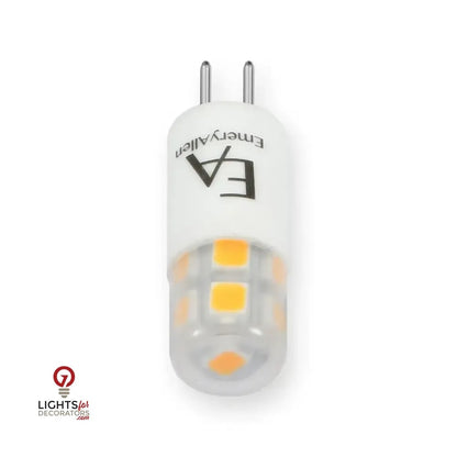 1 Watt Emeryallen LED G4 Bi Pin Base 12V Lamp