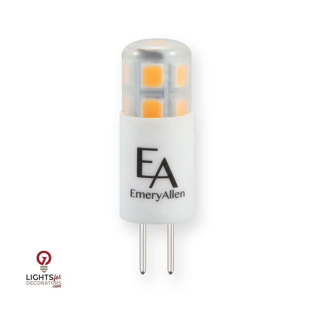 1 Watt Emeryallen LED G4 Bi Pin Base 12V Lamp