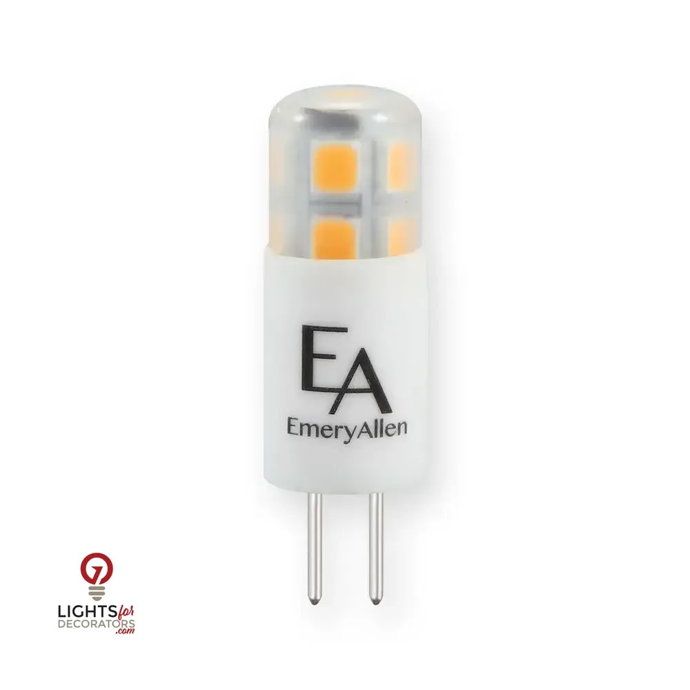 Turtle Safe - 1 Watt Emeryallen LED G4 Bi Pin Base 12V Lamp