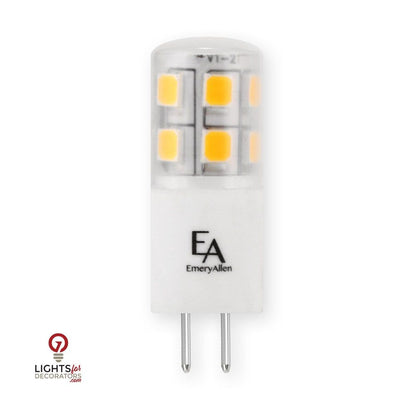 1.5 Watt Emeryallen LED G4 Bi Pin Base 12V Lamp